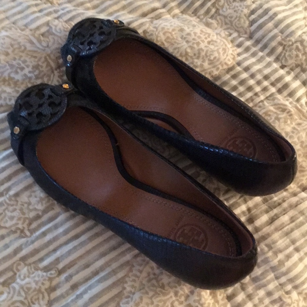 Tory Burch leather wedge
